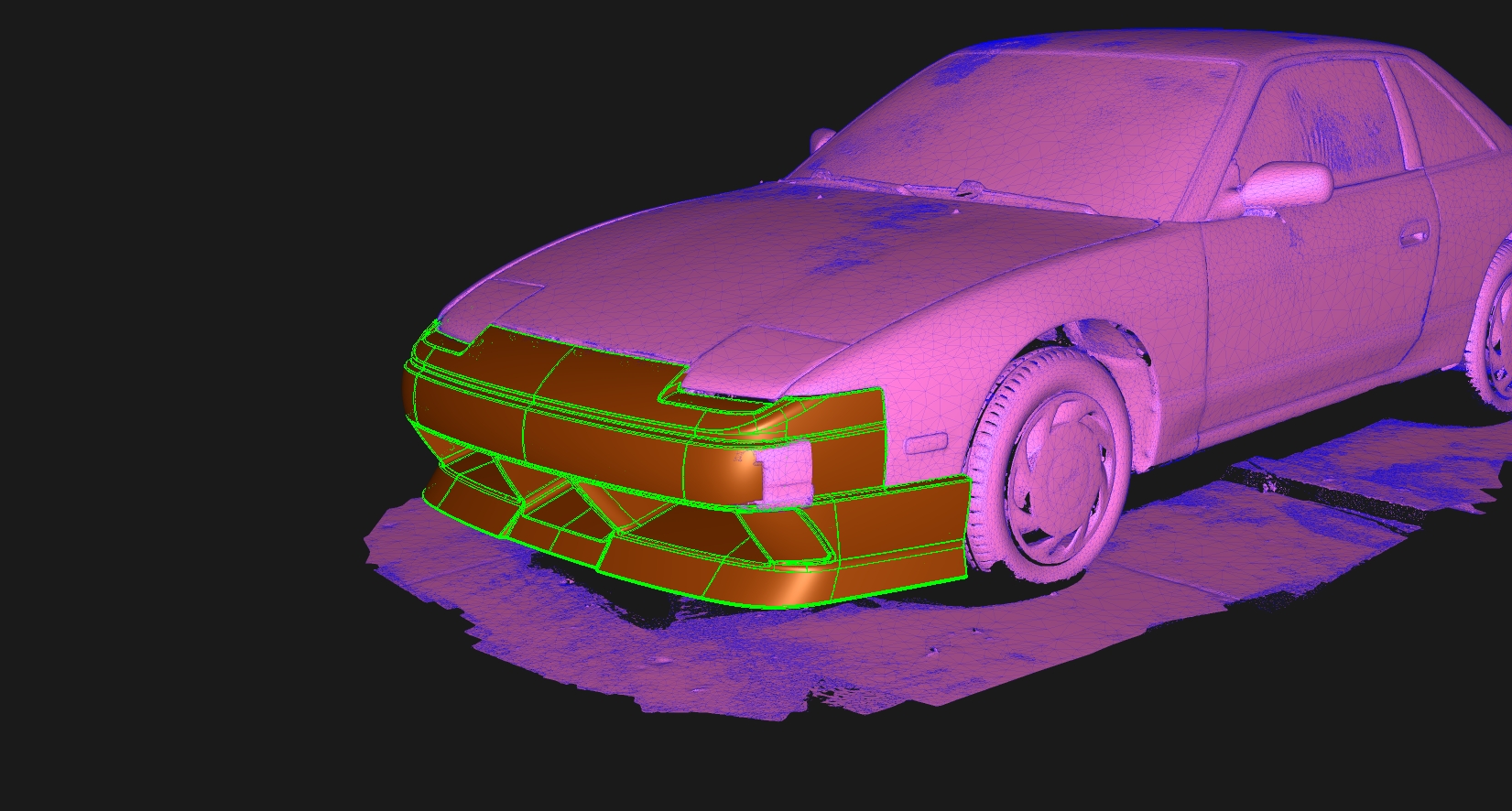 Automotive Scan-to-CAD Alignment