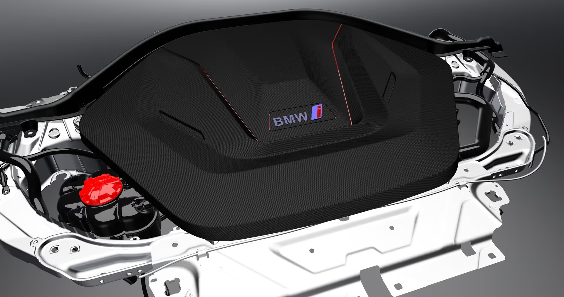 BMW i carbon engine cover